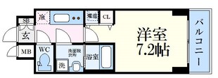 アドバンス三宮シュロスの物件間取画像